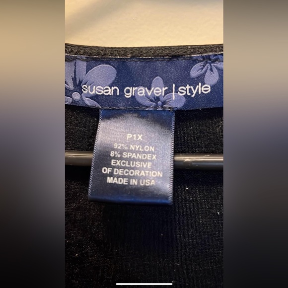 Susan Graver Style Blouse ✨ - Picture 3 of 3